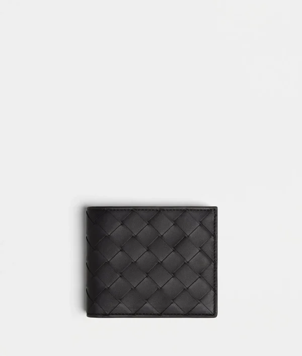 Bottega Veneta Intrecciato Bi-Fold Wallet> Small Wallets