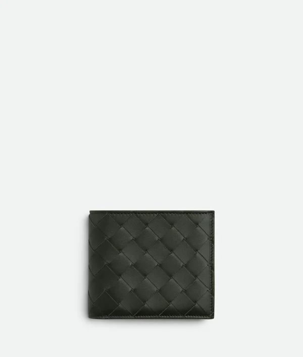 Bottega Veneta Intrecciato Bi-Fold Wallet> Small Wallets