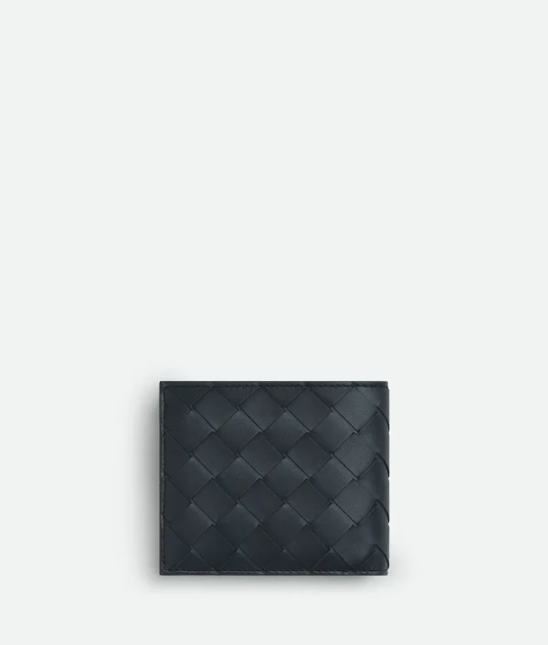 Bottega Veneta Intrecciato Bi-Fold Wallet With Coin Purse> Small Wallets