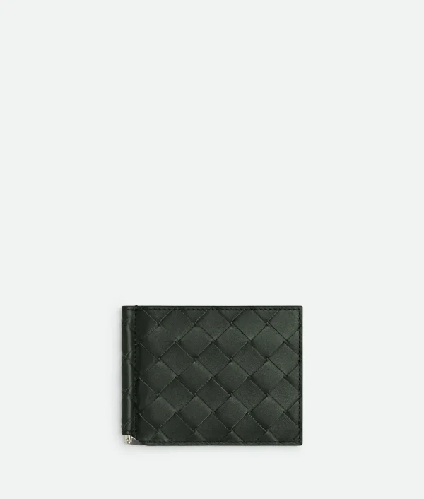 Bottega Veneta Intrecciato Bill Clip Wallet> Small Wallets