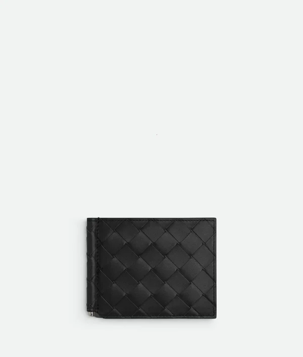 Bottega Veneta Intrecciato Bill Clip Wallet> Small Wallets