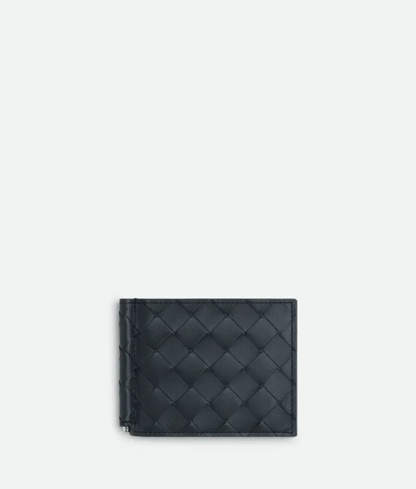 Bottega Veneta Intrecciato Bill Clip Wallet> Small Wallets