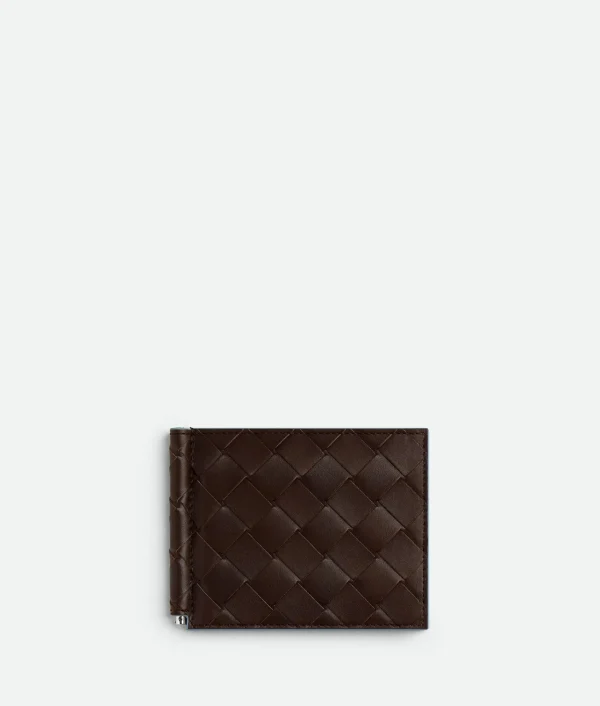 Bottega Veneta Intrecciato Bill Clip Wallet> Small Wallets