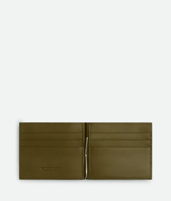Bottega Veneta Intrecciato Bill Clip Wallet> Small Wallets