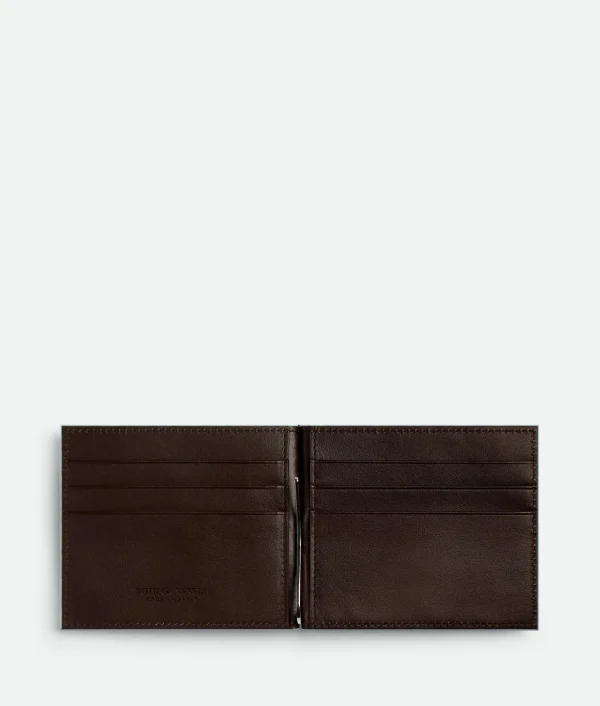 Bottega Veneta Intrecciato Bill Clip Wallet> Small Wallets