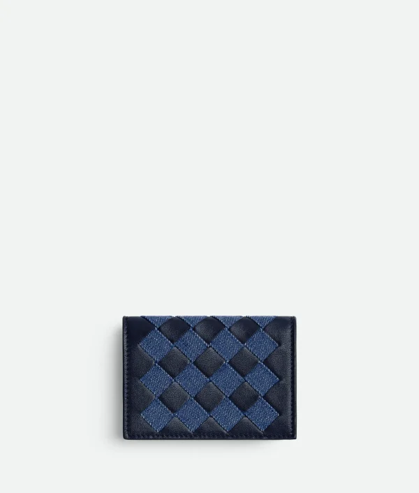 Bottega Veneta Intrecciato Business Card Case>Women Card Cases