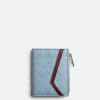 Bottega Veneta Intrecciato Check Small Bi-Fold Wallet>Women Small Wallets