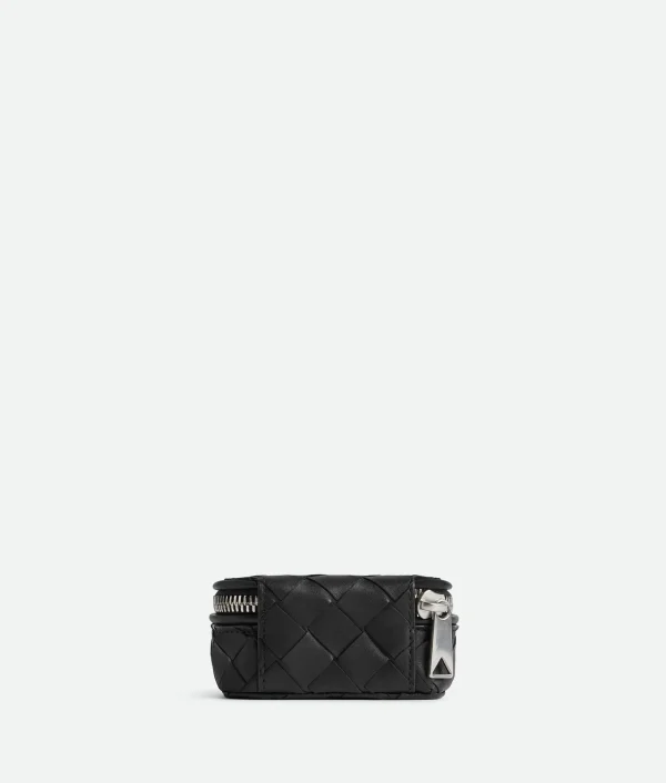 Bottega Veneta Intrecciato Cufflinks Case> Pouches And Travel Accessories