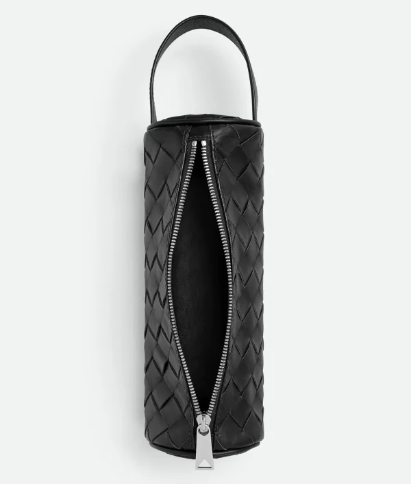Bottega Veneta Intrecciato Cylinder Pencil Case>Women Pouches