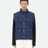 Bottega Veneta Intrecciato Denim Gilet> Denim