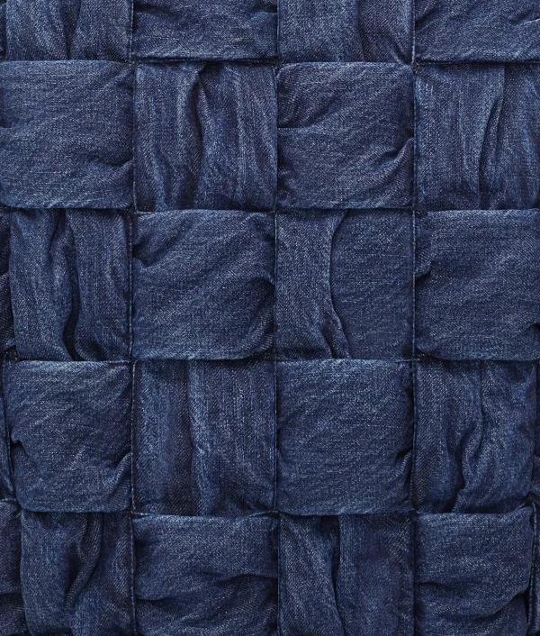 Bottega Veneta Intrecciato Denim Gilet> Denim