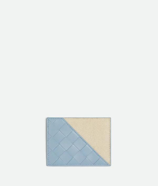 Bottega Veneta Intrecciato Diagonal Credit Card Case>Women Card Cases