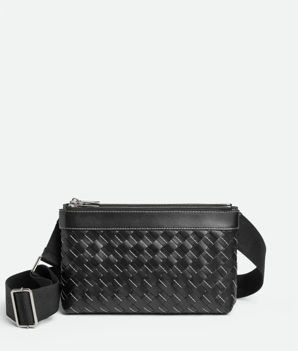 Bottega Veneta Intrecciato Duo Bag> Crossbody