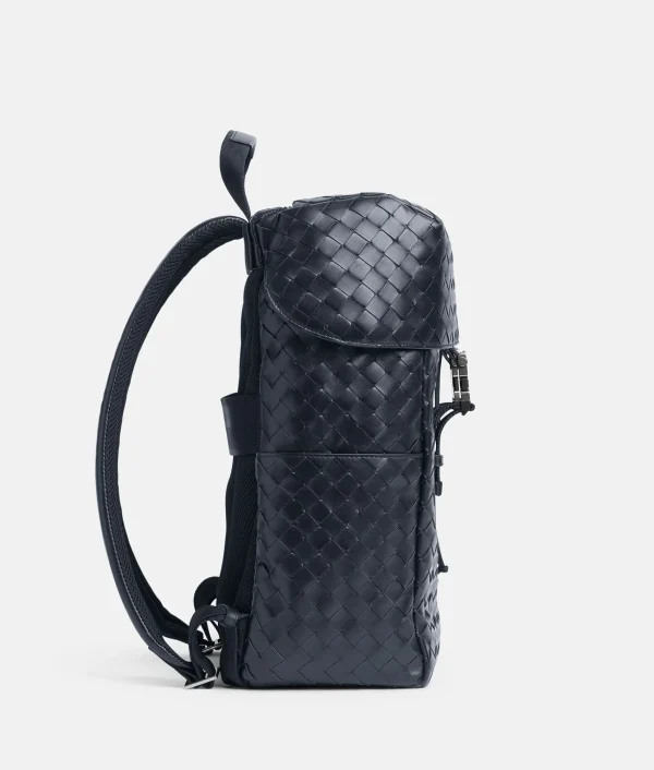 Bottega Veneta Intrecciato Flap Backpack> Backpack