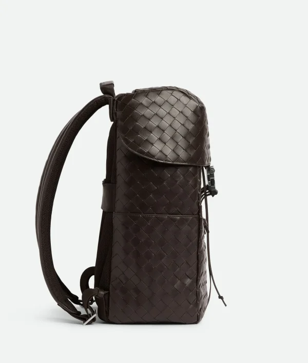 Bottega Veneta Intrecciato Flap Backpack> Backpack