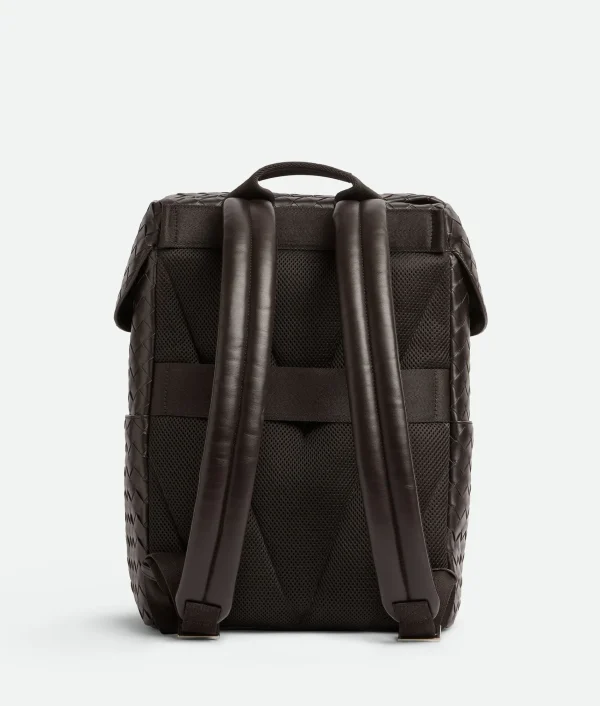 Bottega Veneta Intrecciato Flap Backpack> Backpack