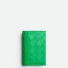 Bottega Veneta Intrecciato Flap Card Case> Card Cases