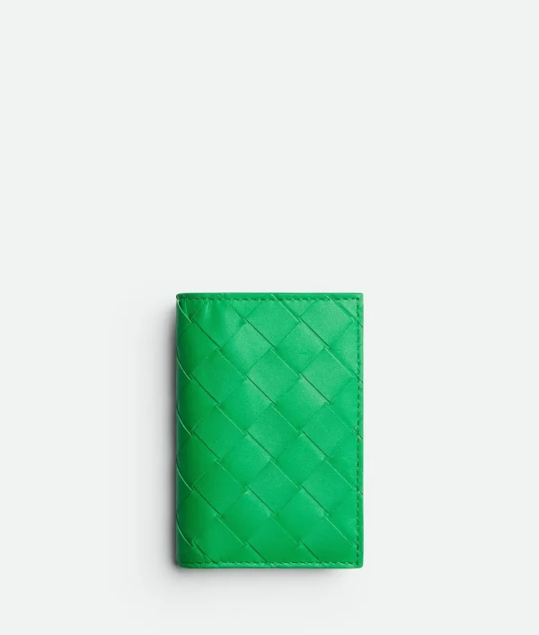 Bottega Veneta Intrecciato Flap Card Case> Card Cases