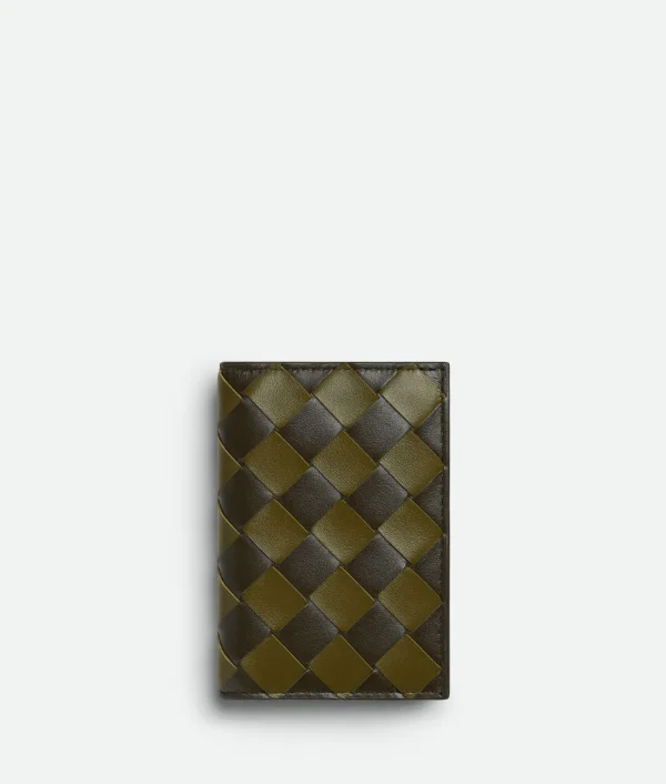 Bottega Veneta Intrecciato Flap Card Case> Card Cases