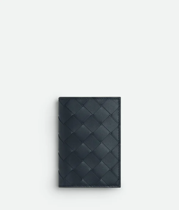 Bottega Veneta Intrecciato Flap Card Case> Card Cases
