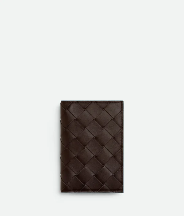 Bottega Veneta Intrecciato Flap Card Case> Card Cases