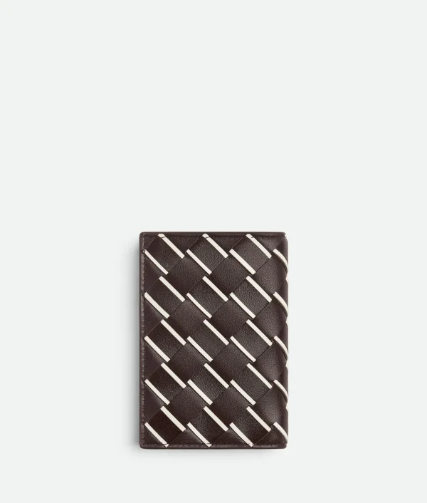 Bottega Veneta Intrecciato Flap Card Case> Card Cases