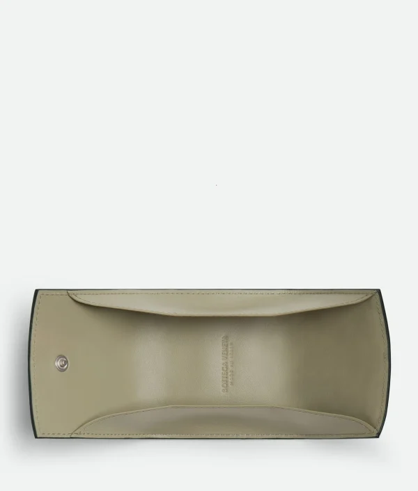 Bottega Veneta Intrecciato Folded Coin Purse> Small Wallets
