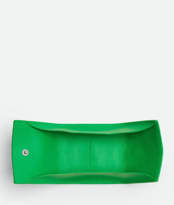 Bottega Veneta Intrecciato Folded Coin Purse> Small Wallets
