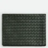 Bottega Veneta Intrecciato Half Zip Pouch> Pouches