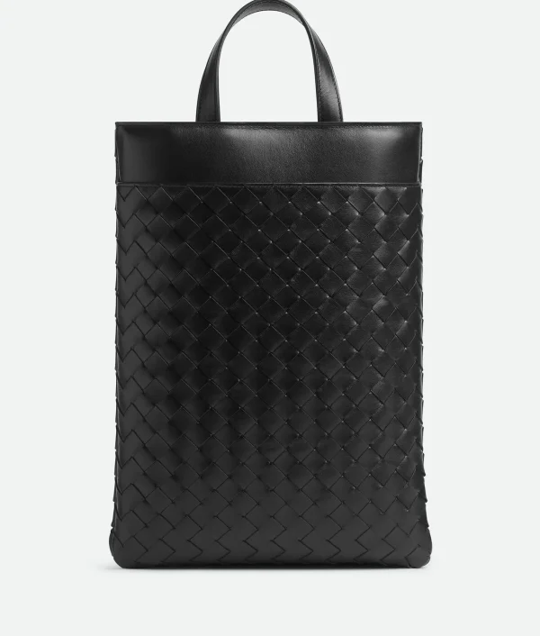 Bottega Veneta Intrecciato Laptop Case With Handle> Crossbody