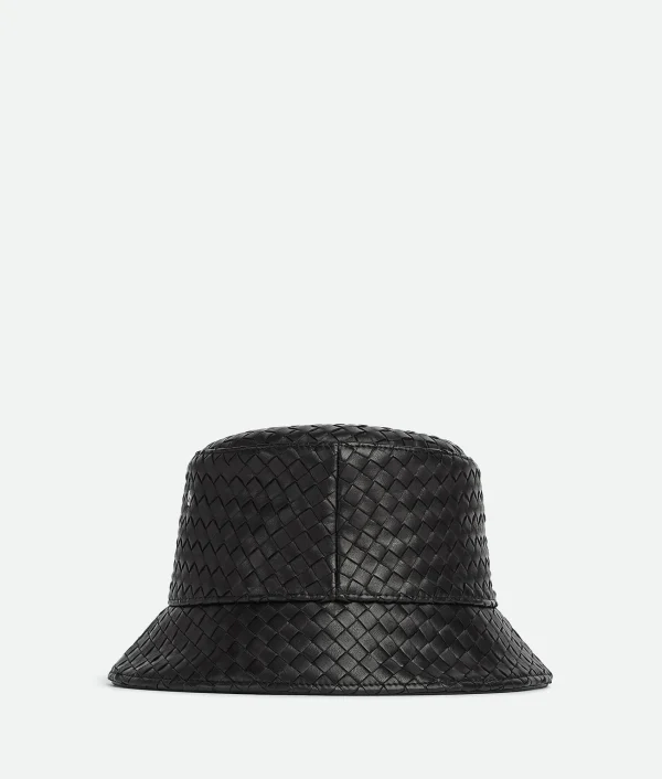 Bottega Veneta Intrecciato Leather Bucket Hat>Women Hats | Hats