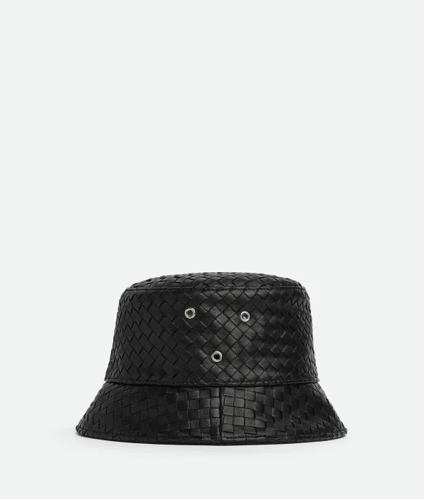 Bottega Veneta Intrecciato Leather Bucket Hat>Women Hats | Hats