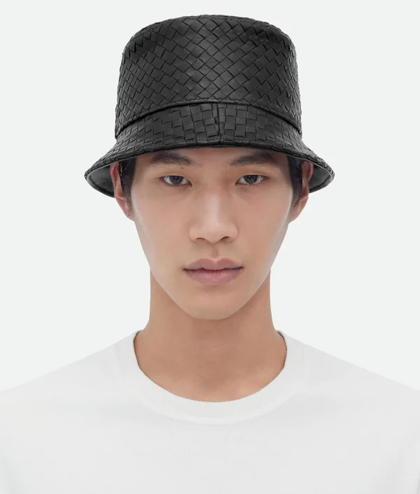 Bottega Veneta Intrecciato Leather Bucket Hat>Women Hats | Hats