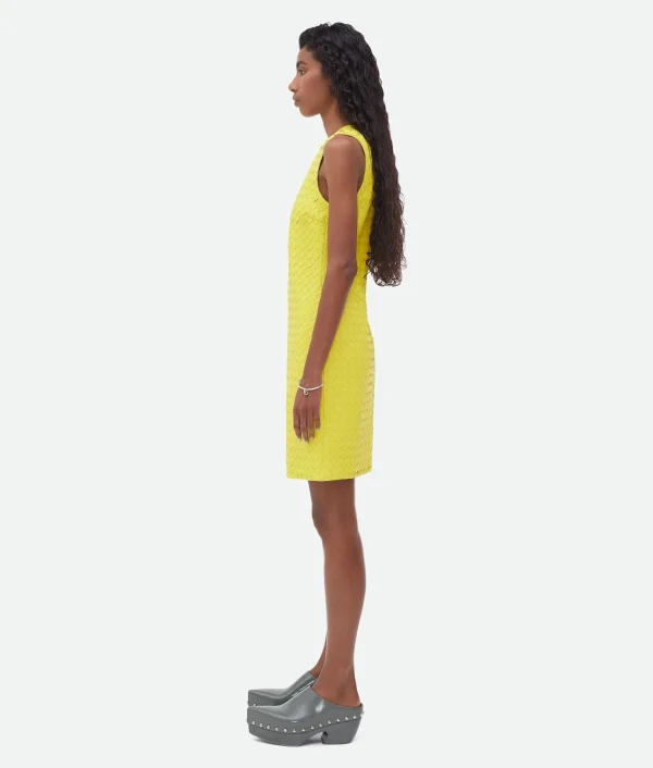 Bottega Veneta Intrecciato Leather Dress>Women Leather | Dresses