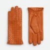Bottega Veneta Intrecciato Leather Gloves>Women Gloves