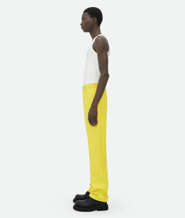 Bottega Veneta Intrecciato Leather Pants> Trousers And Shorts | Leather