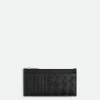 Bottega Veneta Intrecciato Long Zippered Card Case> Card Cases