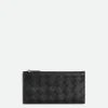 Bottega Veneta Intrecciato Long Zippered Card Case> Card Cases