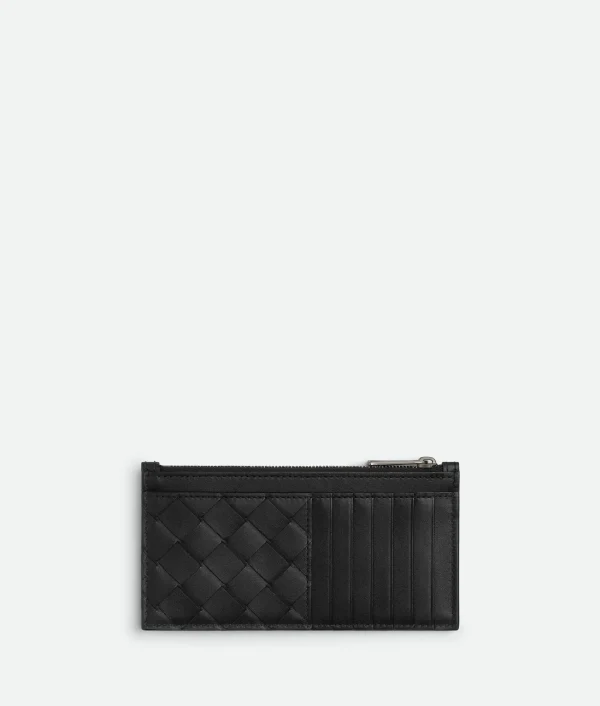 Bottega Veneta Intrecciato Long Zippered Card Case> Card Cases