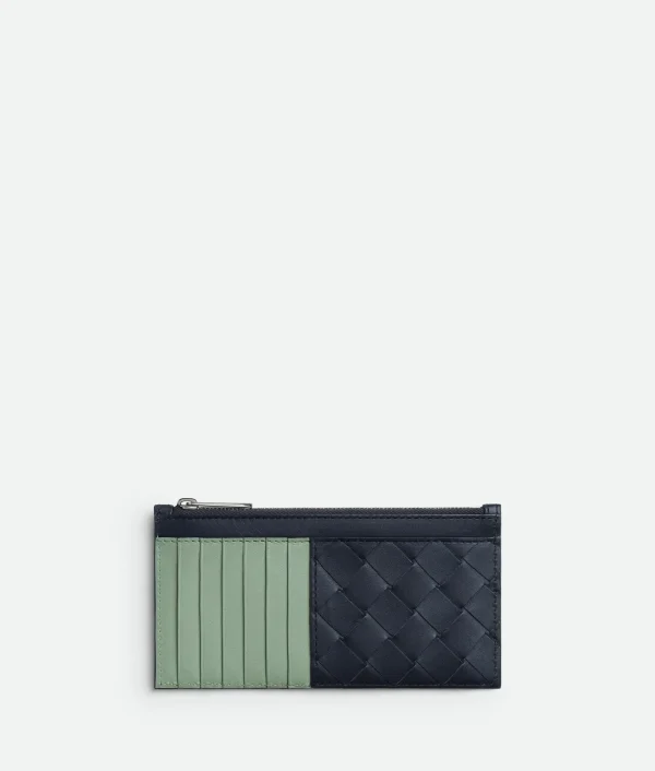 Bottega Veneta Intrecciato Long Zippered Card Case> Card Cases