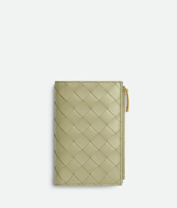 Bottega Veneta Intrecciato Medium Bi-Fold Wallet>Women Long Wallets