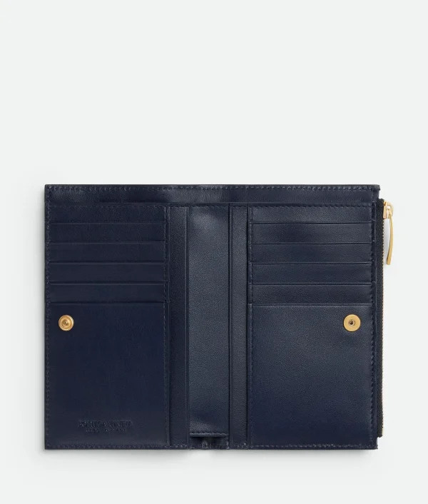 Bottega Veneta Intrecciato Medium Bi-Fold Wallet>Women Long Wallets