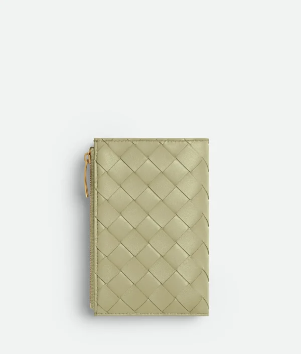 Bottega Veneta Intrecciato Medium Bi-Fold Wallet>Women Long Wallets