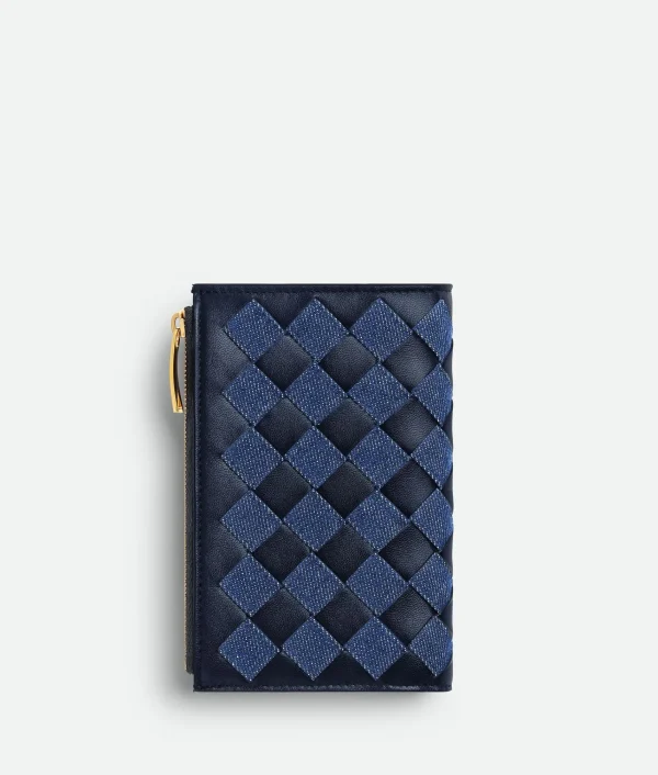 Bottega Veneta Intrecciato Medium Bi-Fold Wallet>Women Long Wallets