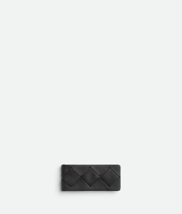 Bottega Veneta Intrecciato Money Clip> Small Wallets