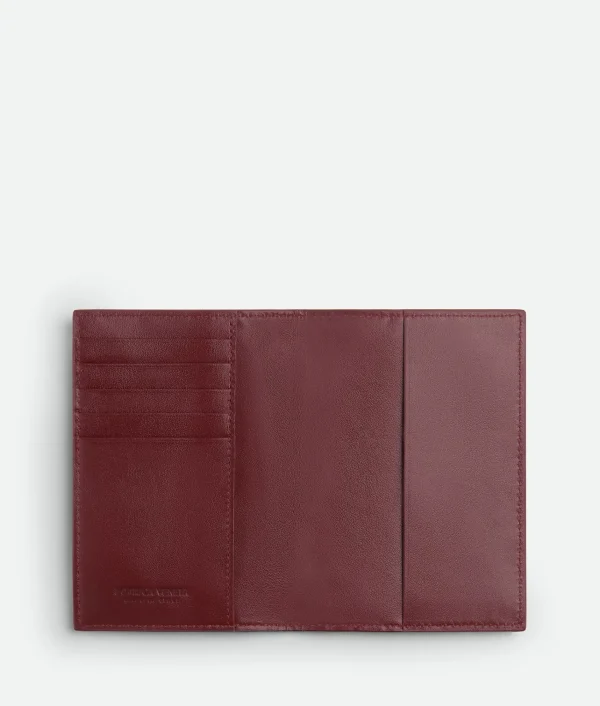 Bottega Veneta Intrecciato Passport Case>Women Pouches And Travel Accessories