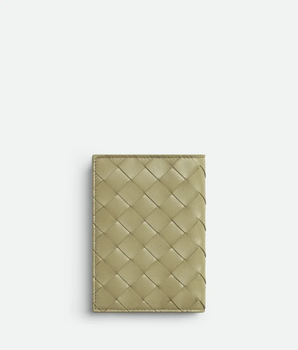 Bottega Veneta Intrecciato Passport Case>Women Pouches And Travel Accessories