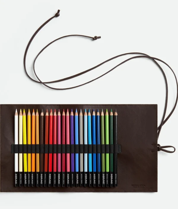 Bottega Veneta Intrecciato Pencil Holder> Leather Accessories