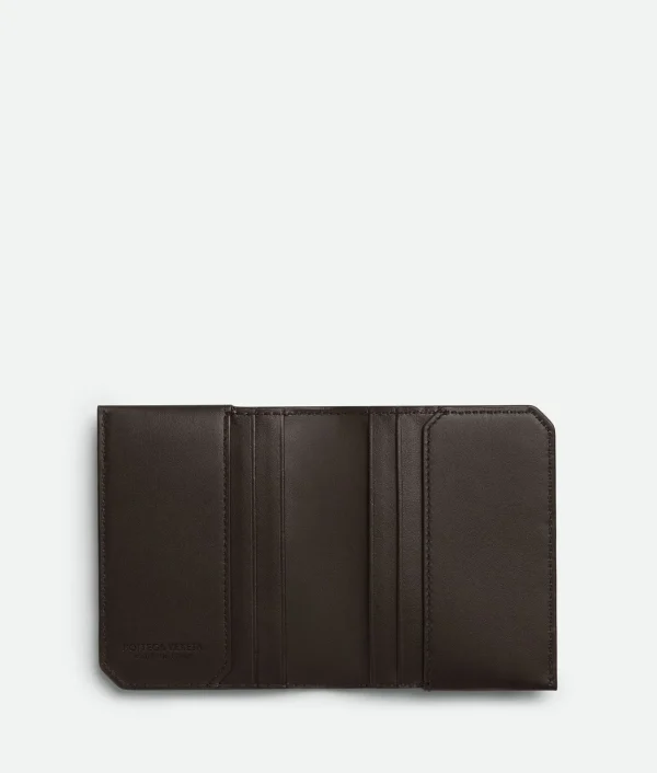 Bottega Veneta Intrecciato Piccolo Flap Card Case> Card Cases