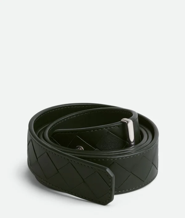 Bottega Veneta Intrecciato Pin Belt> Belts